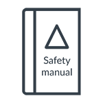 A manual that contains information on safety. 